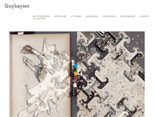 Tablet Screenshot of guykayser.autoportrait.com